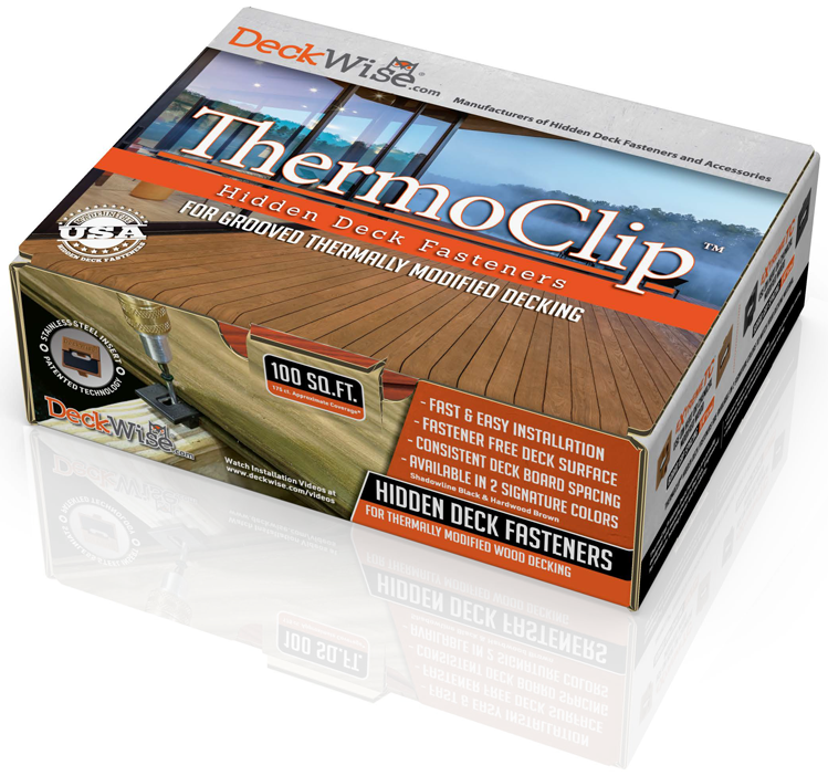 ThermoClip Hidden Deck Fasteners Kit from DeckWise