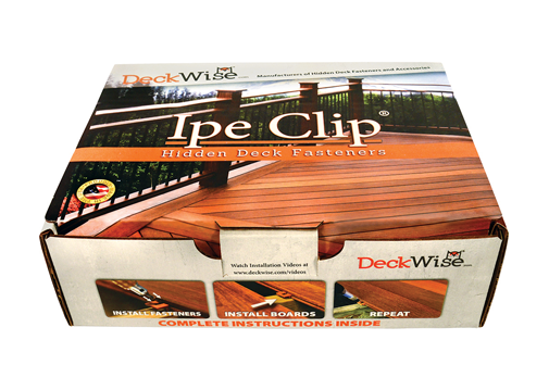 Ipe Clip Hidden Deck Fasteners 100 Count Kit