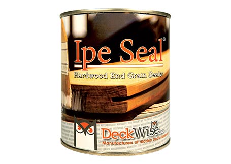 Ipe Seal End Grain Finish