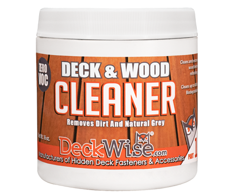 Deckwise Hardwood Deck Brightener and Cleaner