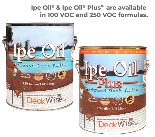 Ipe Oil Hardwood Deck Finish from DeckWise