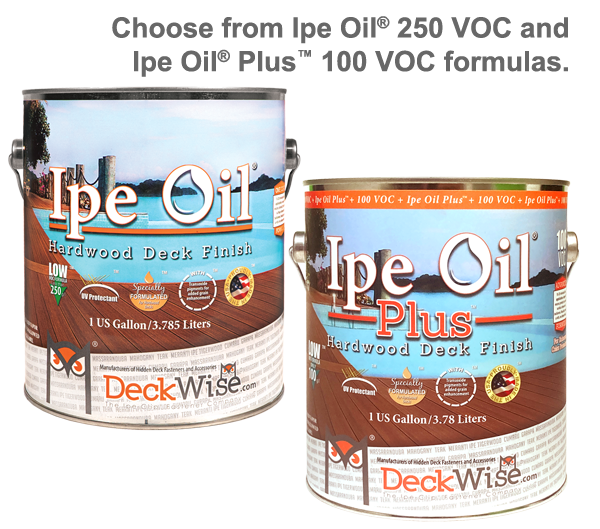 Ipe Oil Hardwood Deck Finish from DeckWise