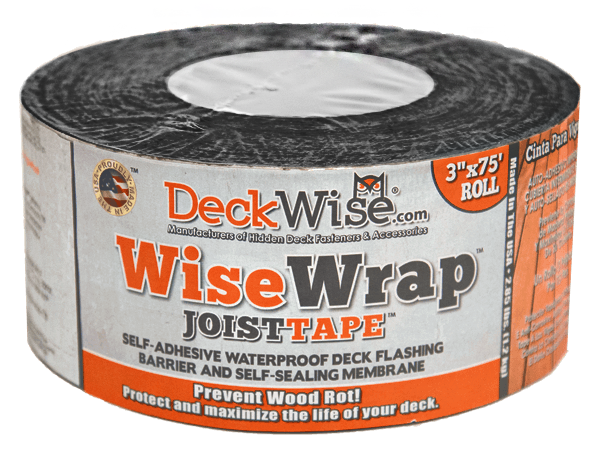 DeckWise Joist Tape barrier flashing