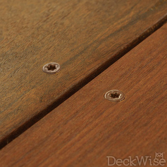 deckwise bugle-head screw installation