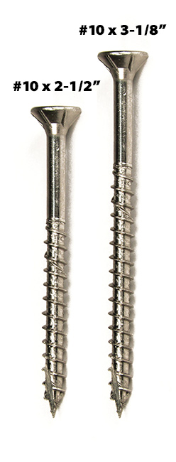 Stainless Steel Screws for decks by DeckWise