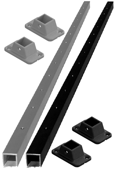 aluminum cable brace