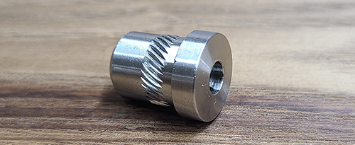 cs tube in wood