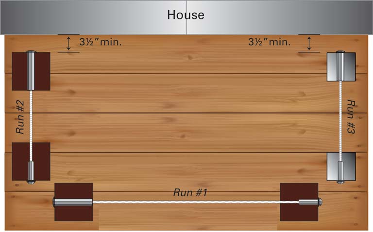 DeckWise® WiseRail® Estate 262 wood