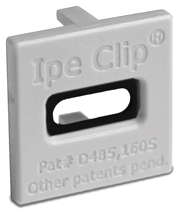 DeckWise (Black) Ipe Clip EXTREEKD Hidden Deck Fasteners, 1/4" Spacing