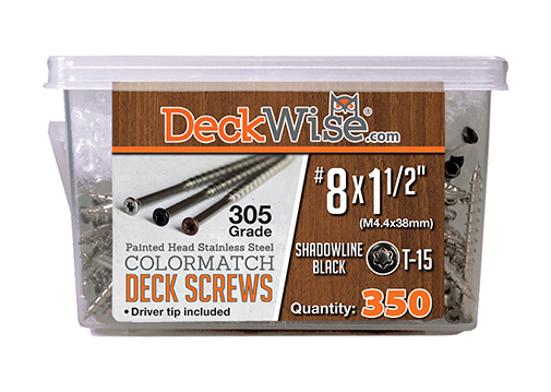 Stainless Steel Decking Screws 350 Count