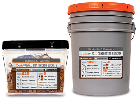 deckwise contractor buckets