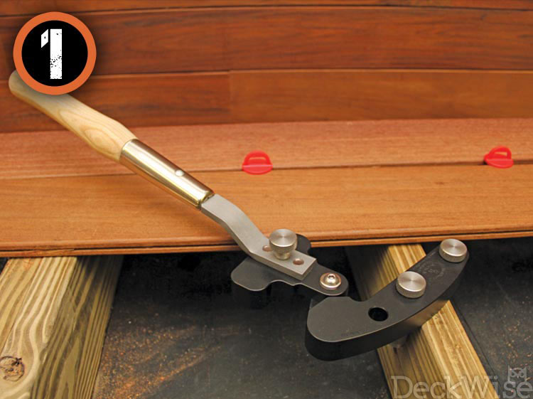Deck Board Straightener Hardwood Wrench DeckWise