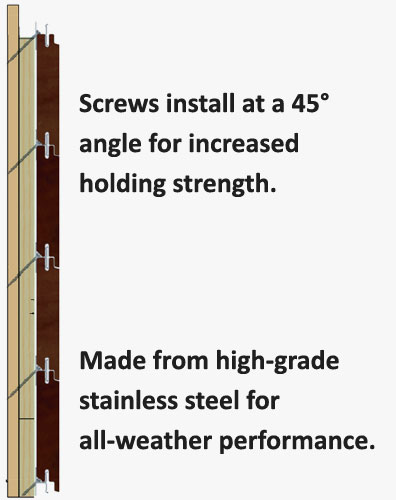 Installing Hidden Siding Fasteners