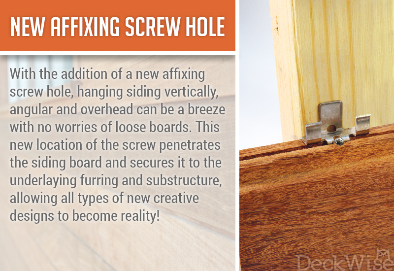 Hidden Siding Fasteners