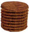 Ribbed Hardwood Plugs Massaranduba