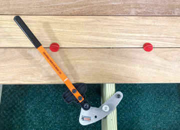 Deck Board Straightener Tool