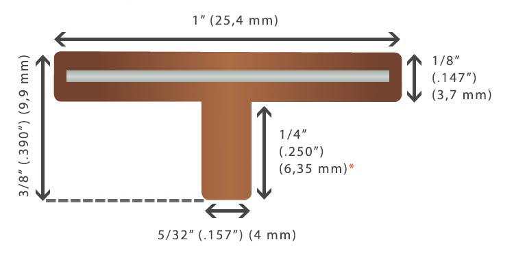 Ipe Clip Hidden Deck Fasteners Extreme4 Dimensions