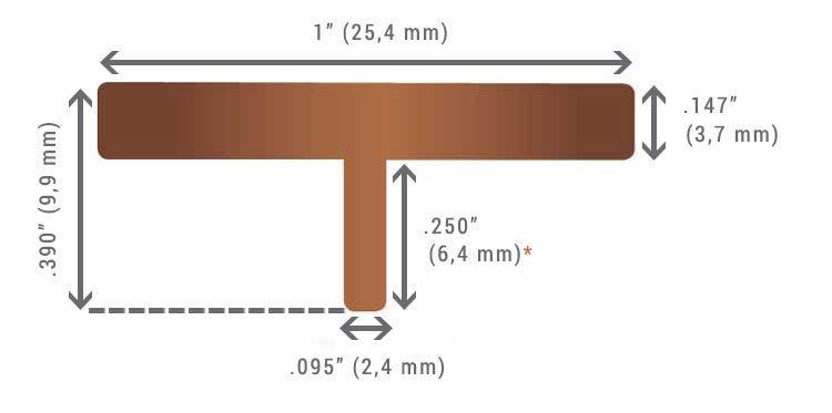 Ipe Clip Standard Hidden Deck Fastener Dimensions