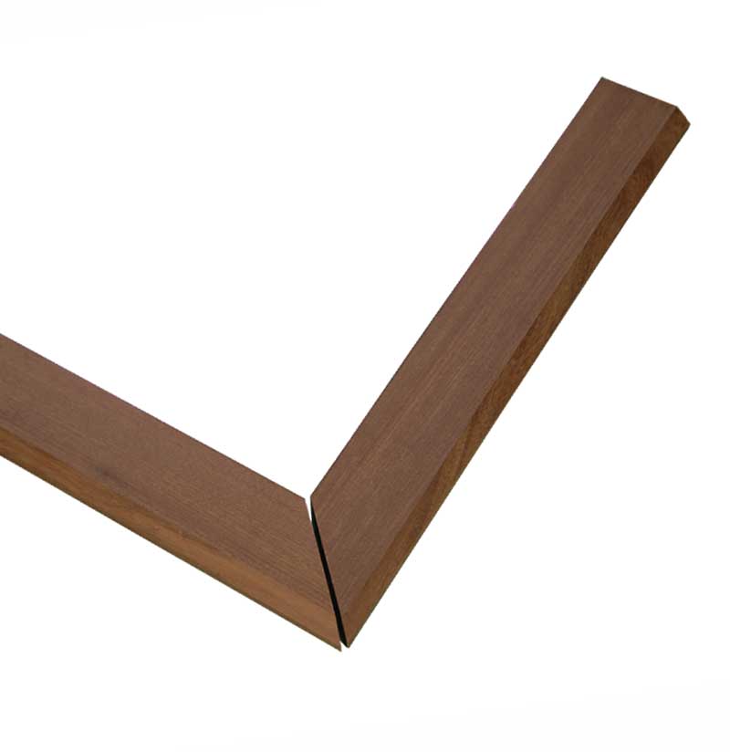 ipe edge trim - corner piece - 20 inches