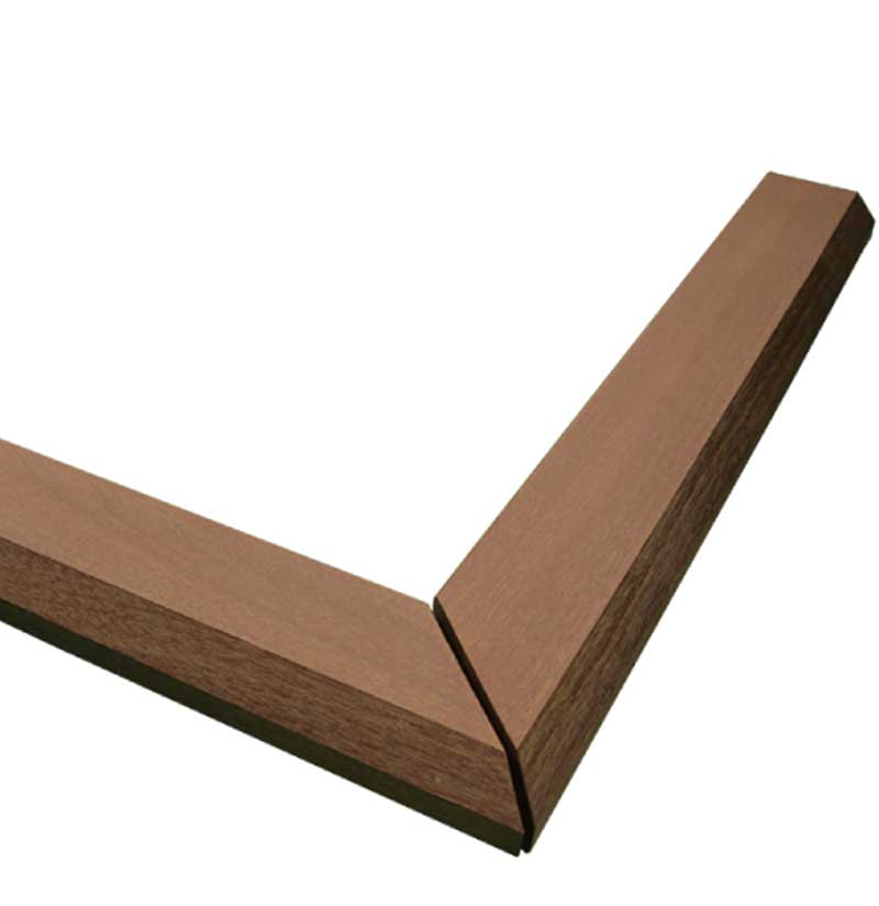 ipe edge trim - corner piece - 24 inches