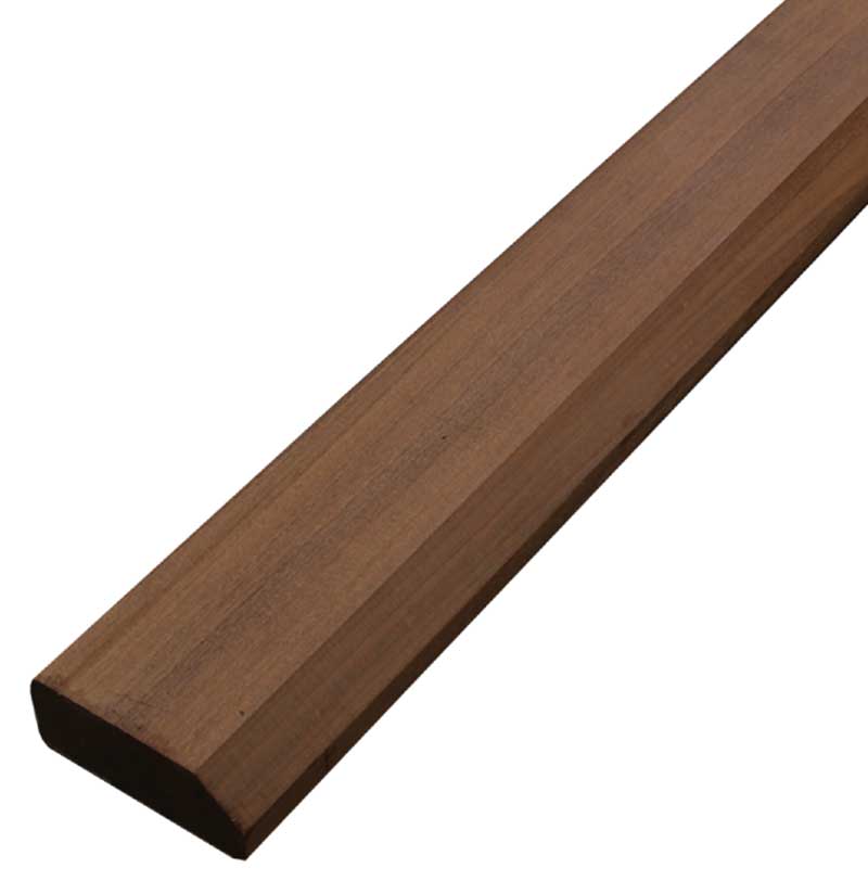Deck Tile Trim Eased Hardwood Edges, Wood Tile Trim