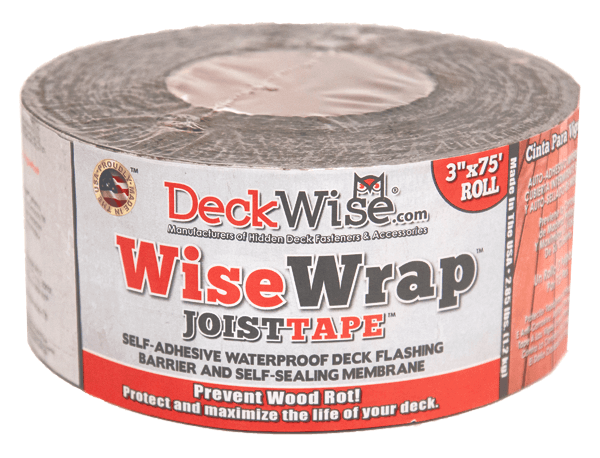 DeckWise Joist Tape deck barrier flashing material
