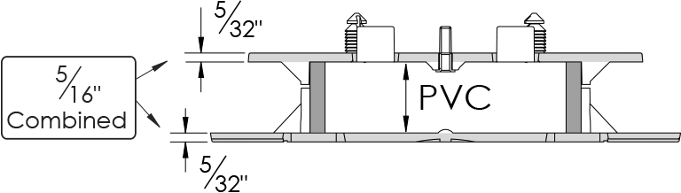 Altitudes Pedestal® system SPVC-2656
