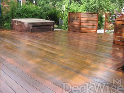 hardwood ipe deck