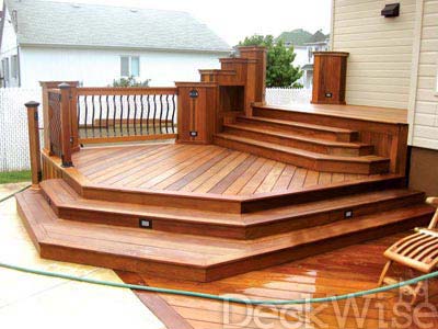 patio made from ipe
