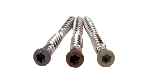 Composite decking screws for Canadian decks