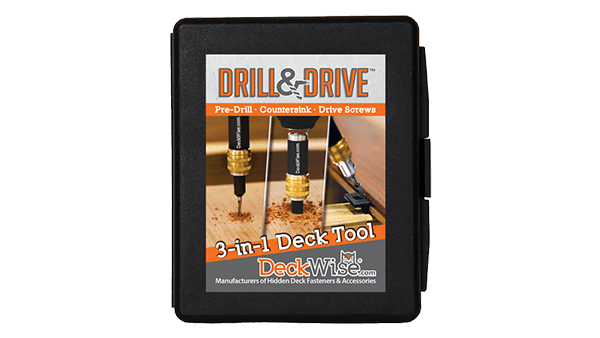 Drill and Drive deck building tool kit