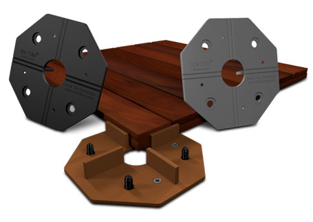 Deck Tile Connectors and Deck Tile Systems