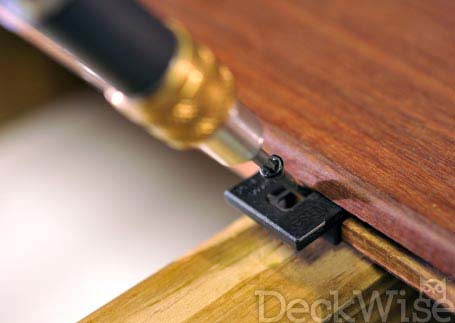 Hidden Deck Fasteners