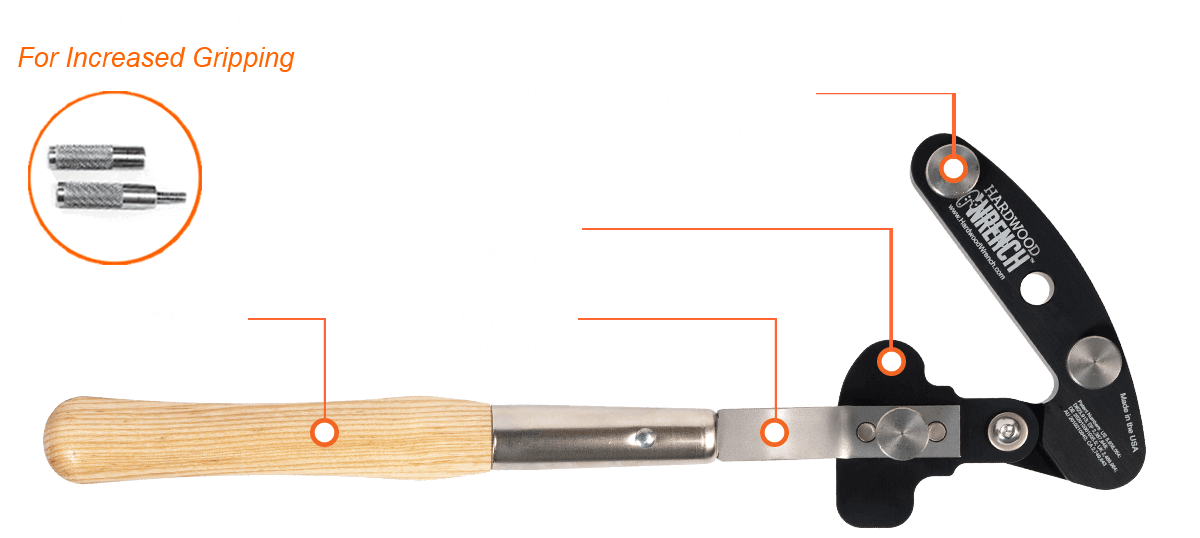 Deck Board Straightener Tool Hardwood Wrench