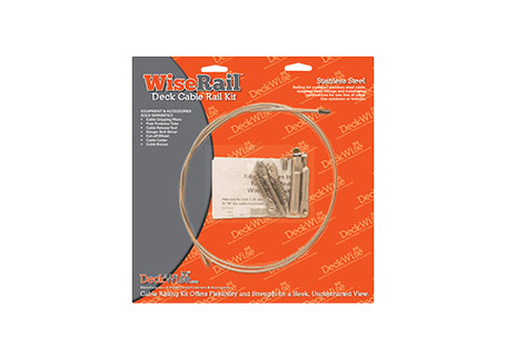 WiseRail deck cable railing