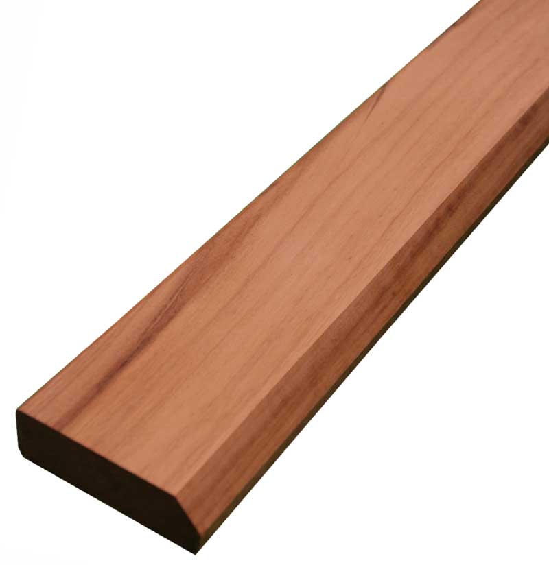 tigerwood edge trim - straight - 20 inches