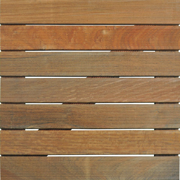 ipe anti-slip wisetile hardwood deck tile - 20x20