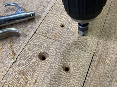 Installing DeckWise Trim Head Screw