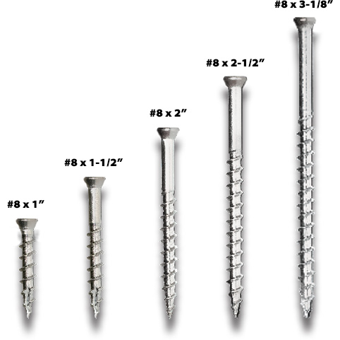 Stainless Steel Painted Screws | DeckWise