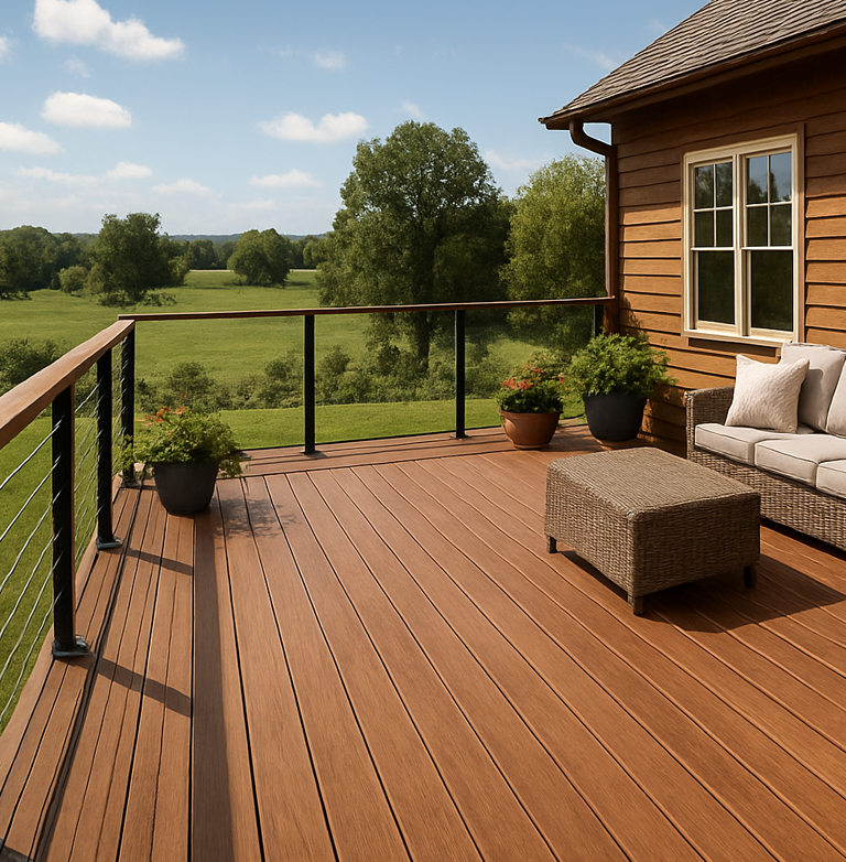 DeckWise® WiseRail® DIY cable railing kit