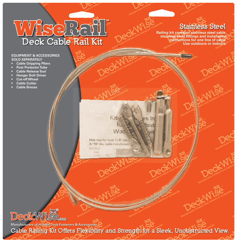 WiseRail Deck Cable Railing