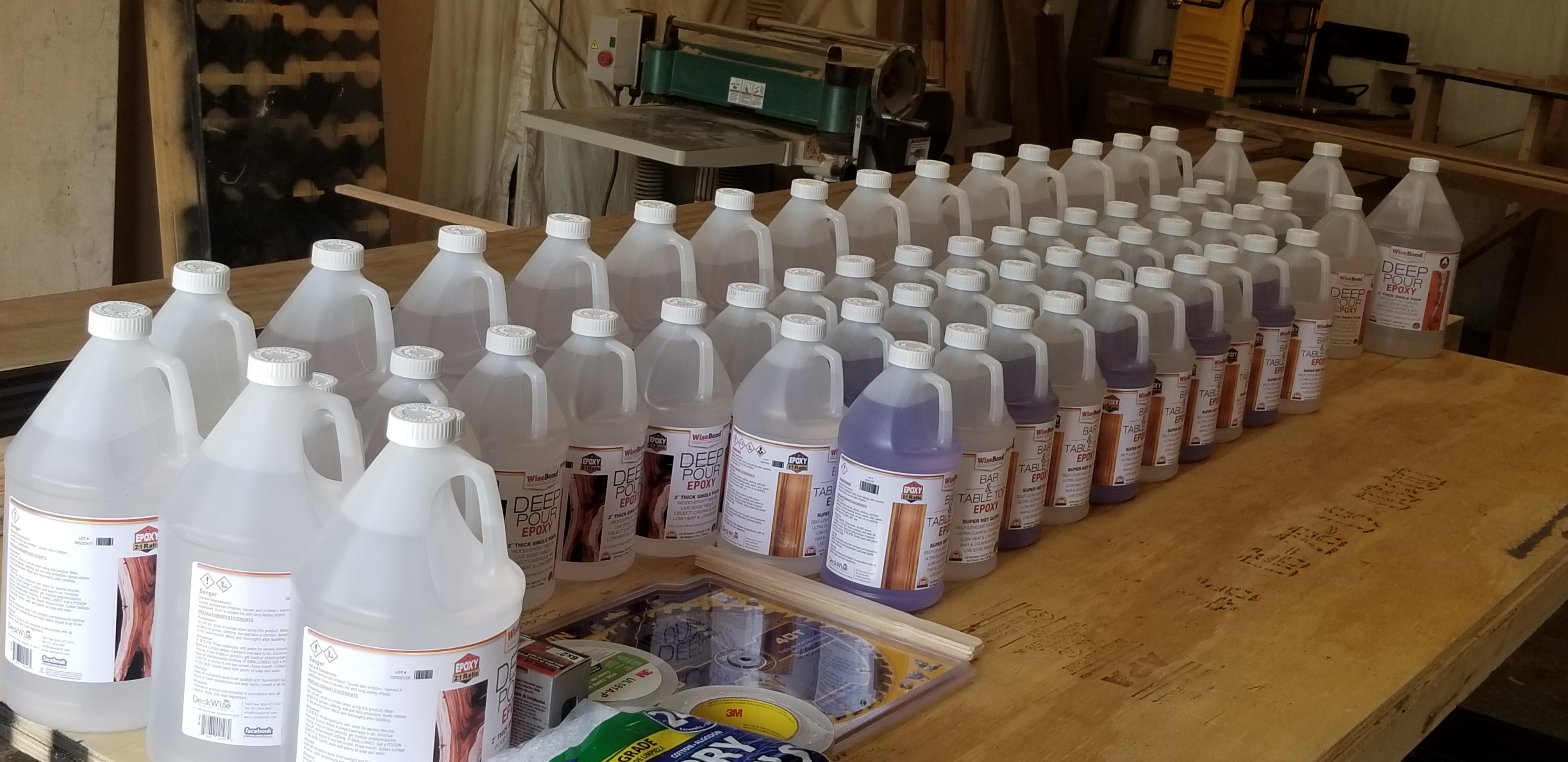 Epoxy Photos, Videos and Tutorials WiseBond Epoxy In Action &ndash